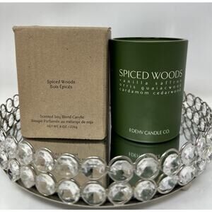 Soy Blend Scented Candle Spiced Woods~ DEHV Candle Company